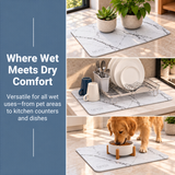 NEXSE Diatomite Stone Bath Mat