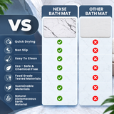 NEXSE Diatomite Stone Bath Mat