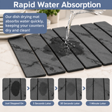 Foldable Marble Stone Drying Mat