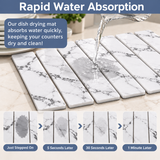 Foldable Marble Stone Drying Mat