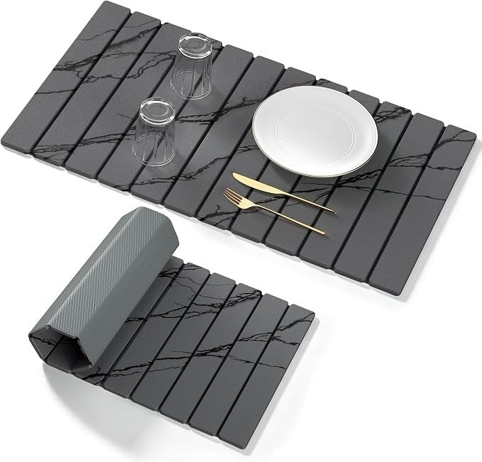Foldable Marble Stone Drying Mat